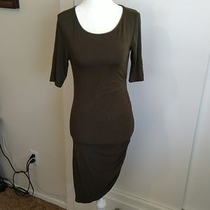 LuLu's Ruched Sided Dress
